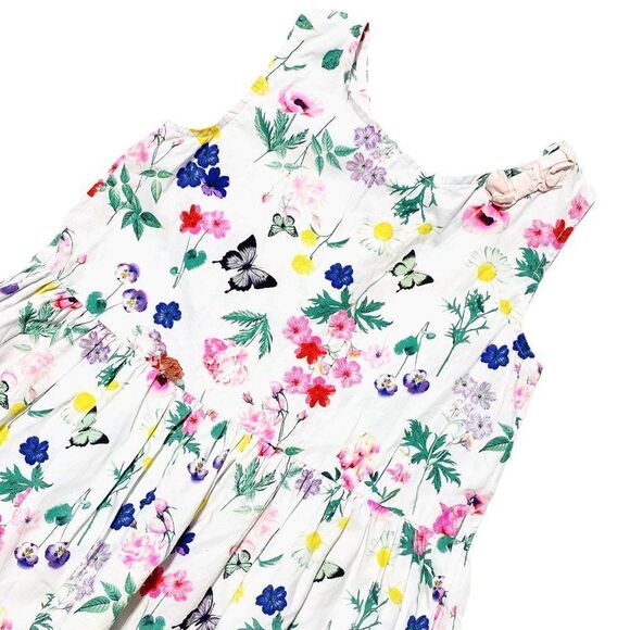 H&m Butterfly Print Sleeveless Dress - Picture 2 of 3